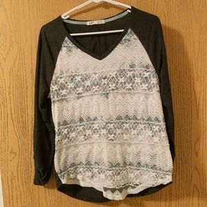 💲💲Jolt 3/4 sleeve top